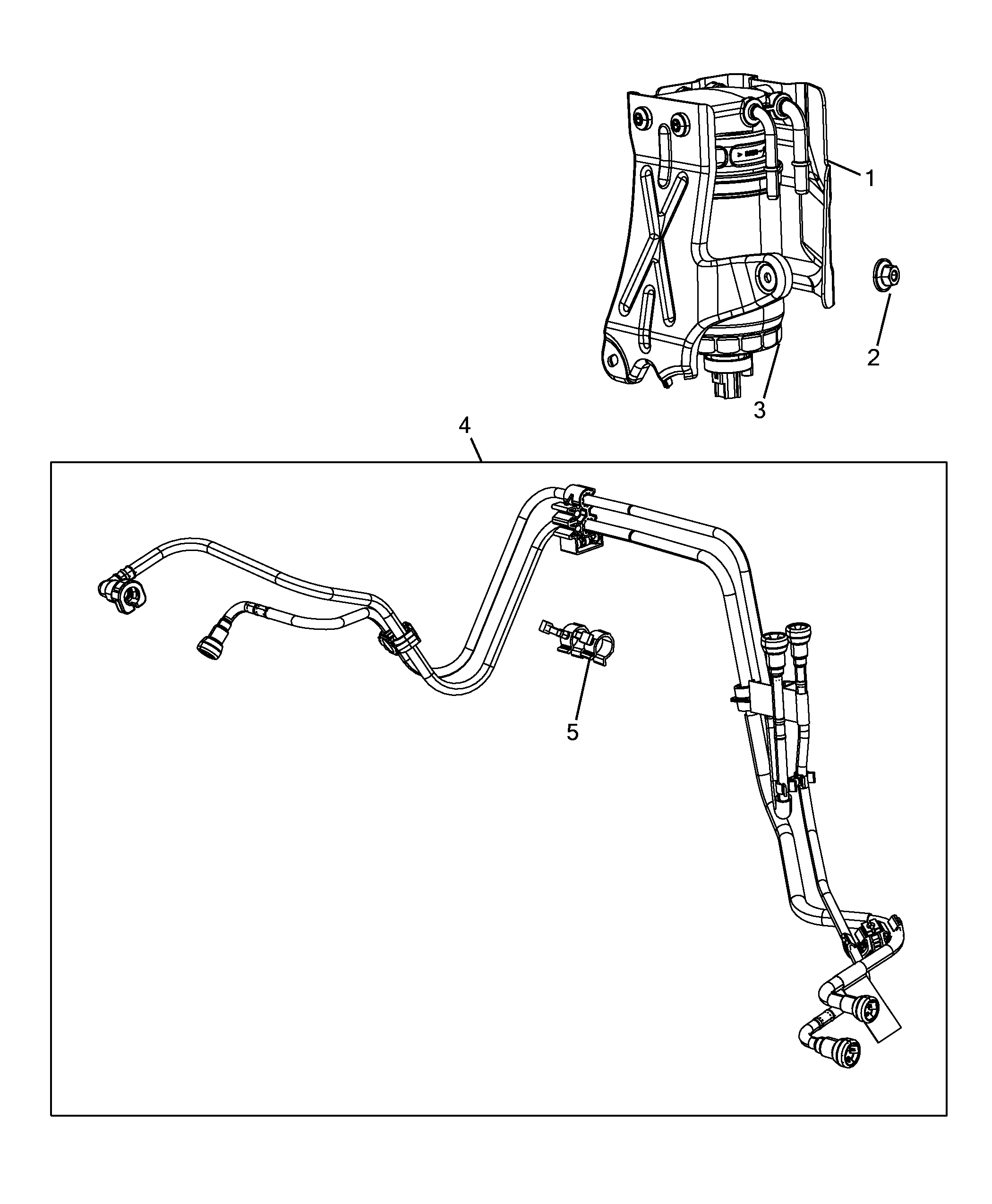 Lancia K68057228AA - Горивен филтър vvparts.bg