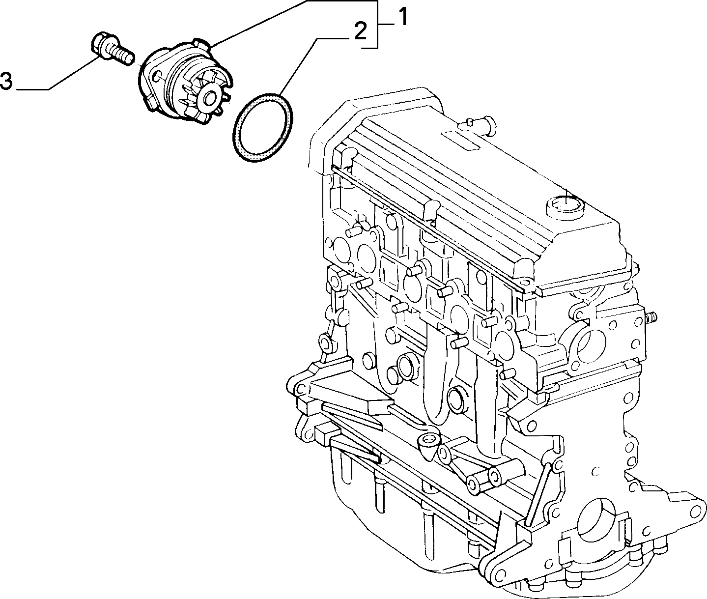 Alfa Romeo 7762924 - Водна помпа vvparts.bg