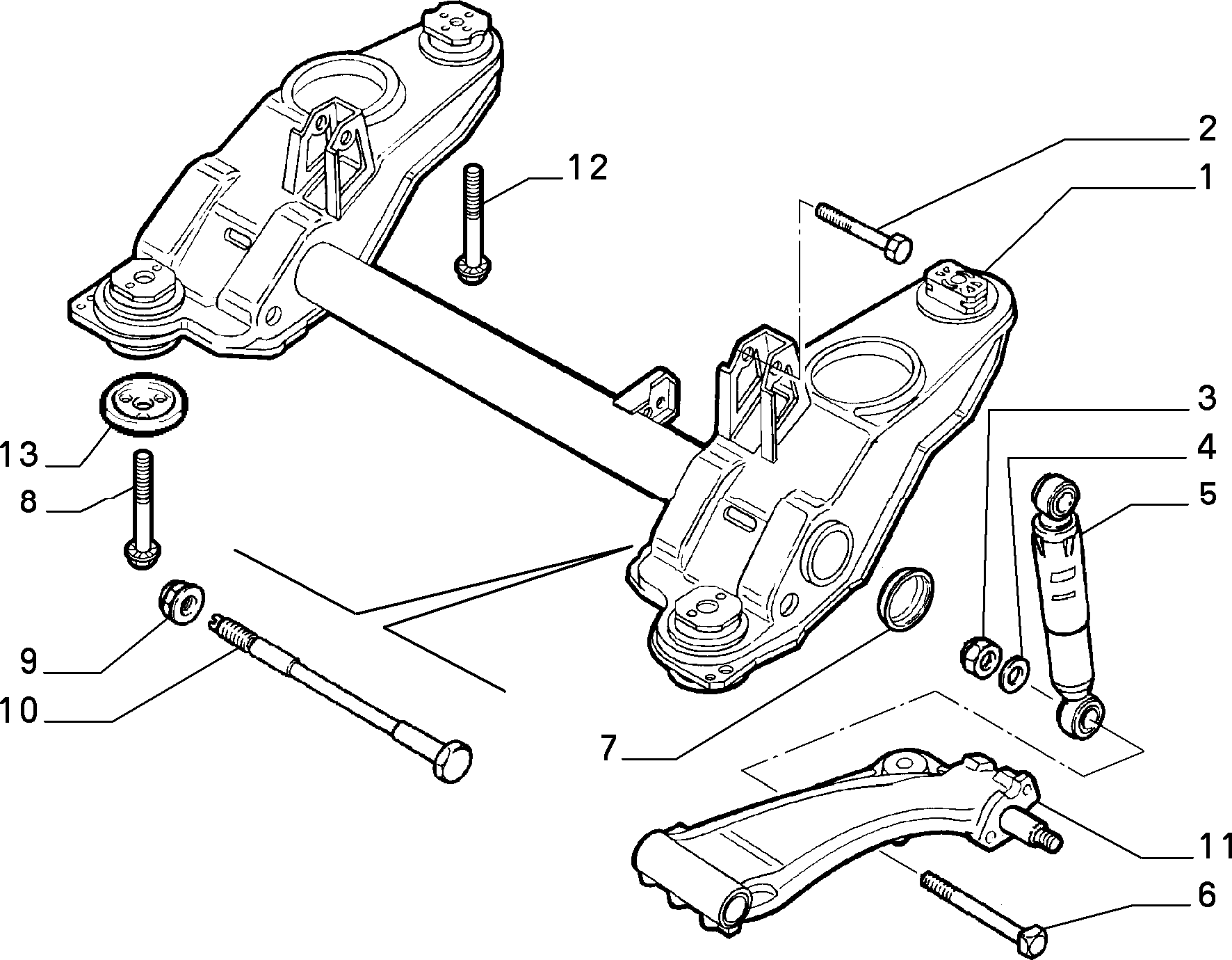 FIAT 7777585 - Амортисьор vvparts.bg