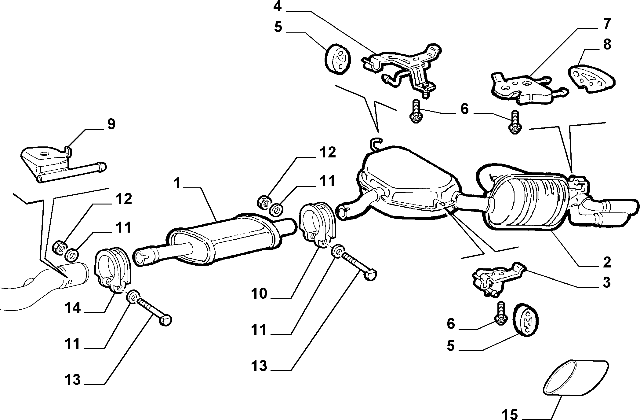 Lancia 7740653 - Лагерна втулка, стабилизатор vvparts.bg