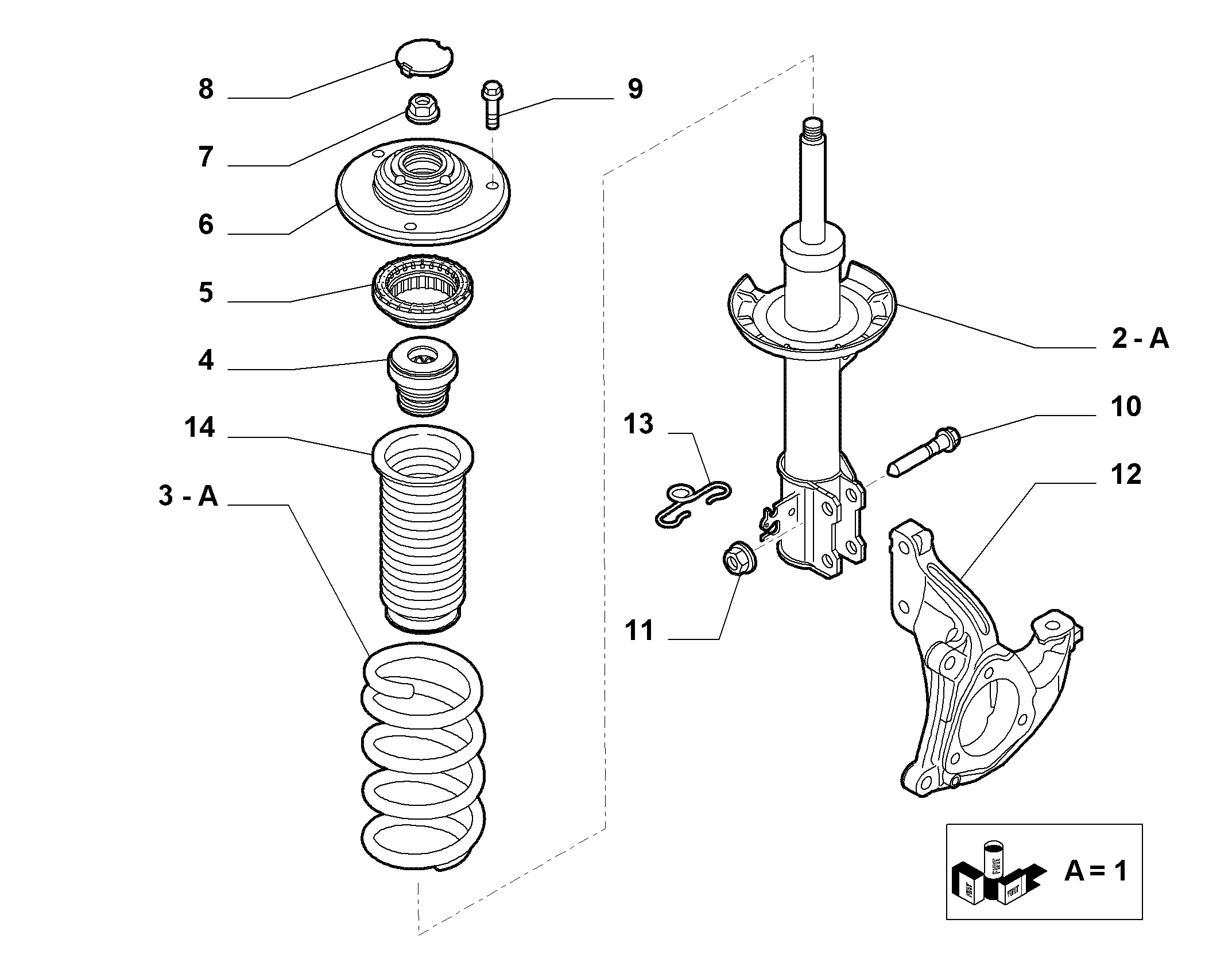 Lancia 51755688 - RING vvparts.bg