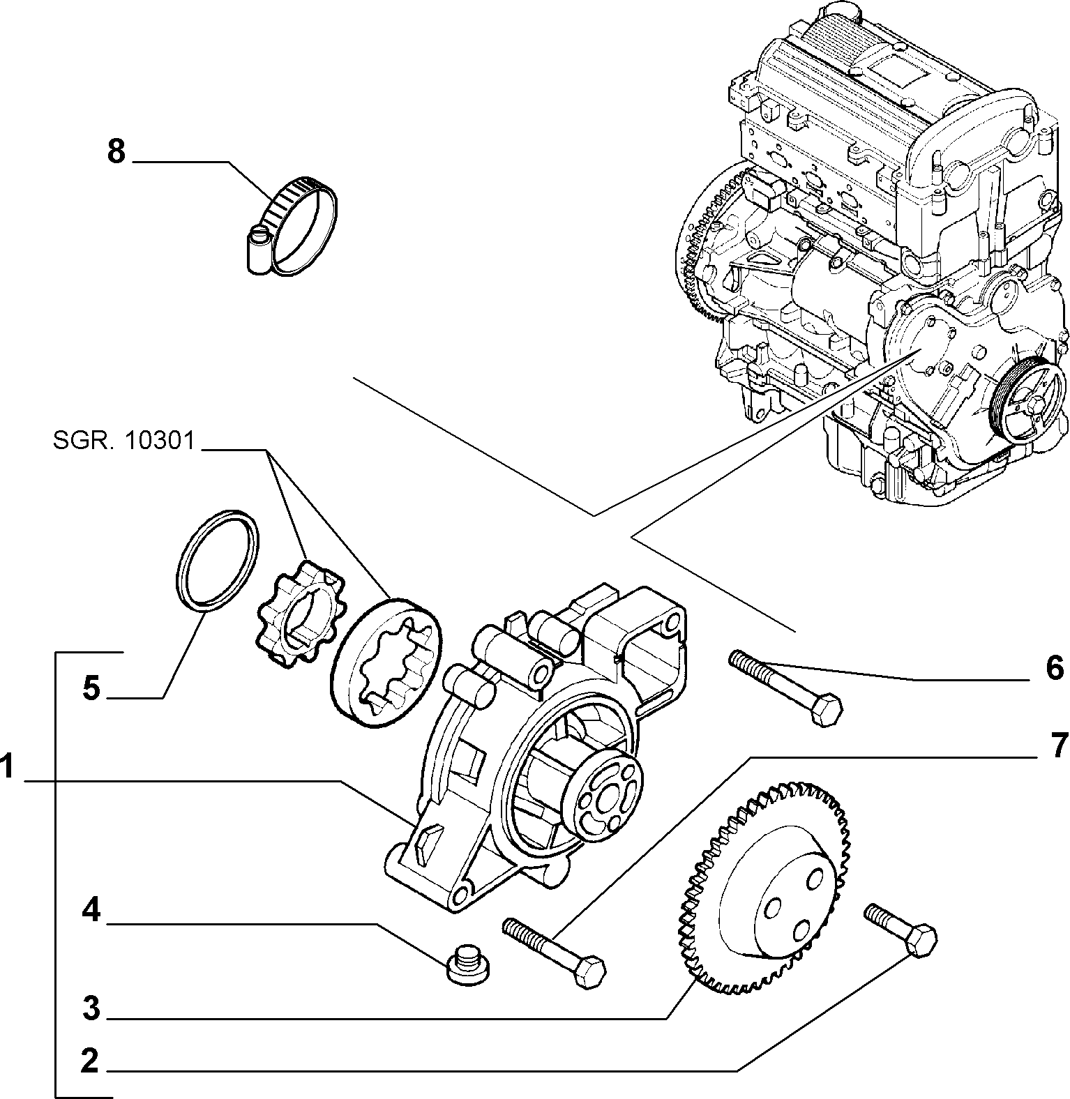 Alfarome/Fiat/Lanci 71769761 - Водна помпа vvparts.bg