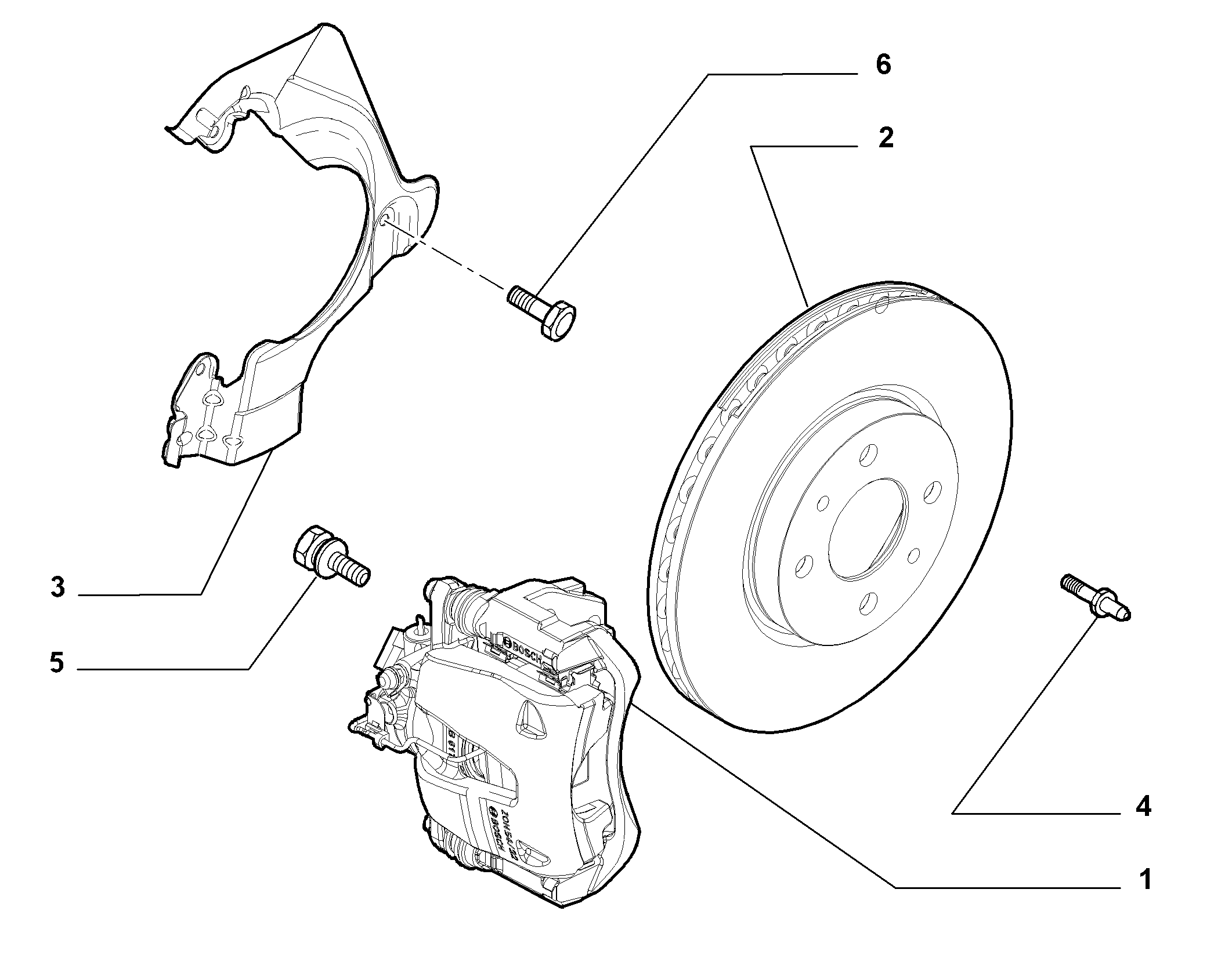 Lancia 46403960 - Спирачен диск vvparts.bg