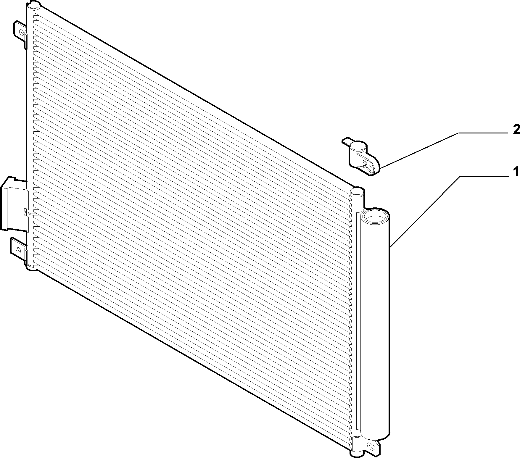 FORD 51930033 - Кондензатор, климатизация vvparts.bg