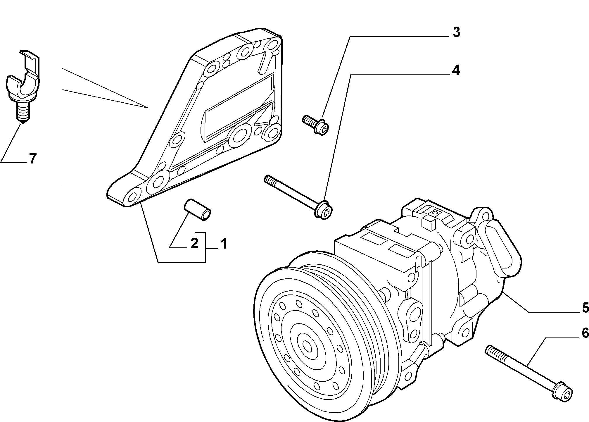 PEUGEOT 71724084 - Компресор, климатизация vvparts.bg