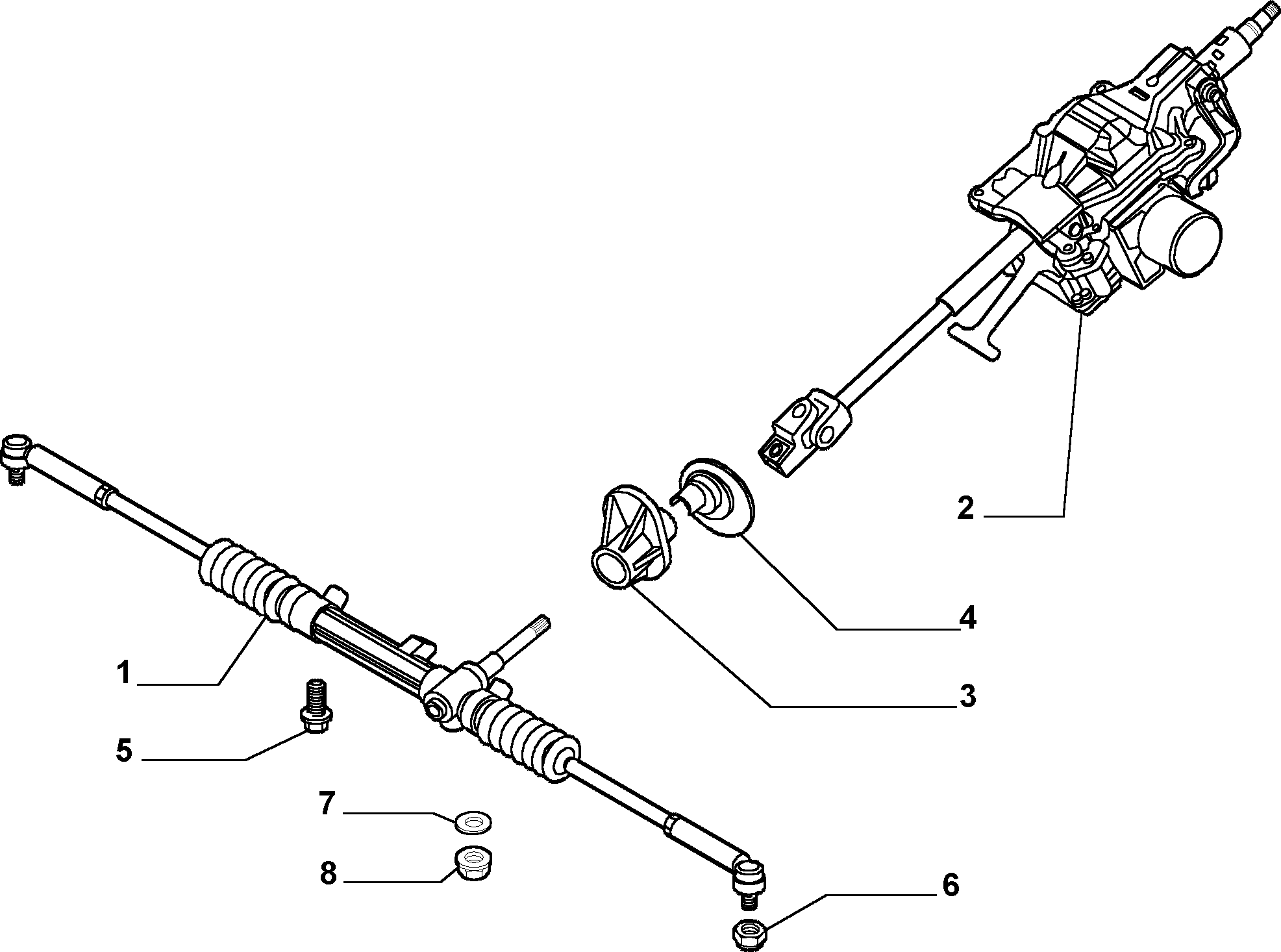 FORD 46826717 - Кормилна кутия vvparts.bg