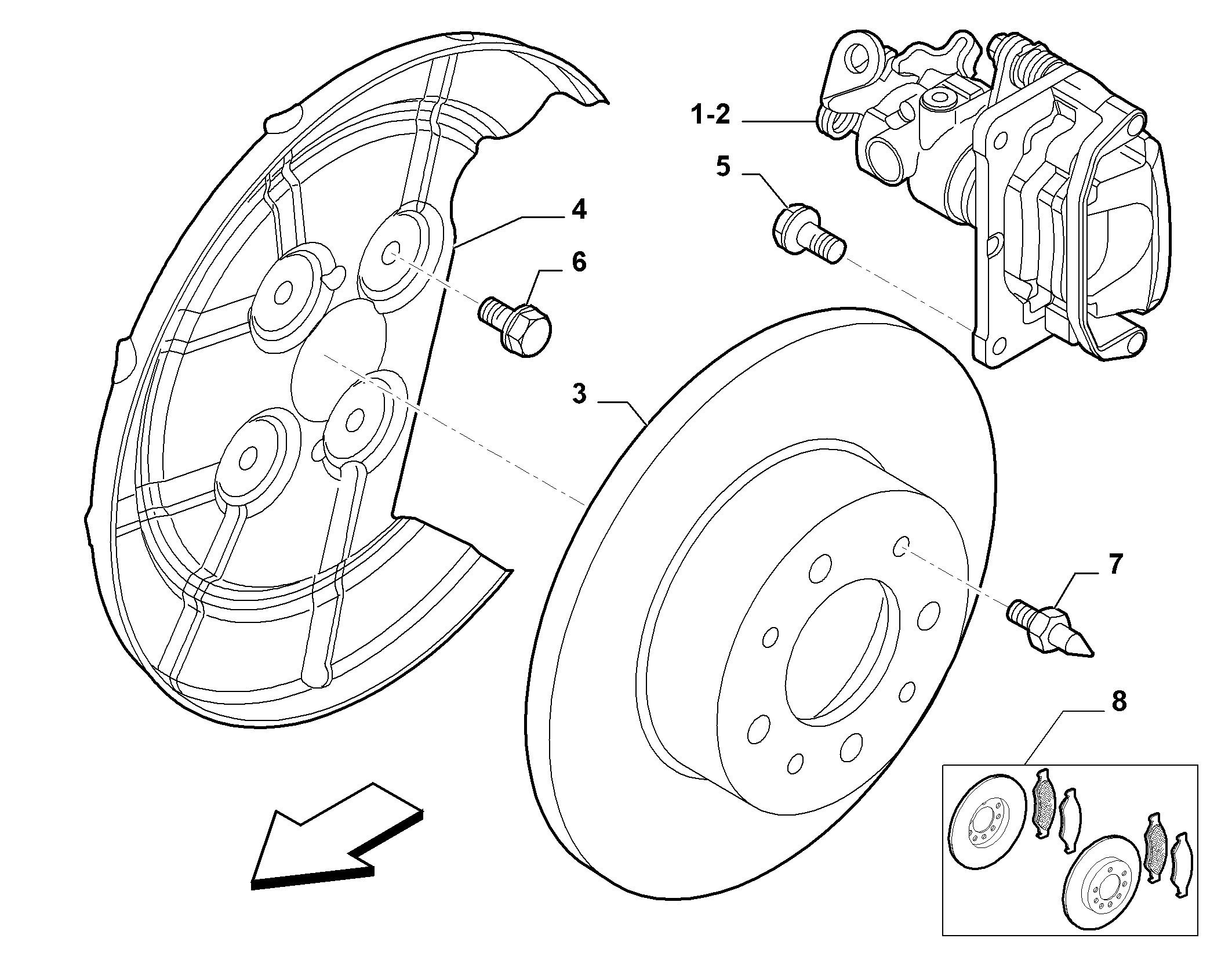 Alfa Romeo 71738913 - Спирачен диск vvparts.bg