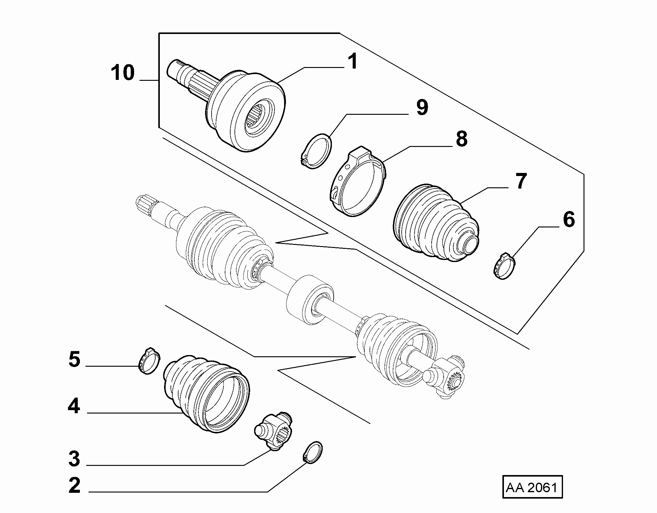 FIAT 46308006 - Маншон, полуоска vvparts.bg