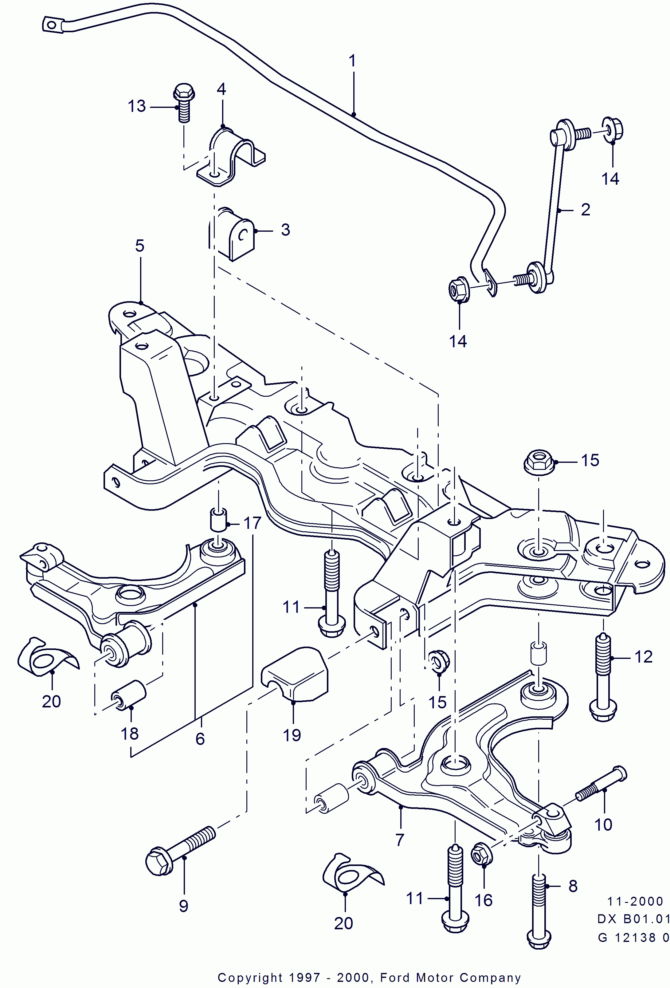 MAZDA 1063248 - Тампон, носач vvparts.bg