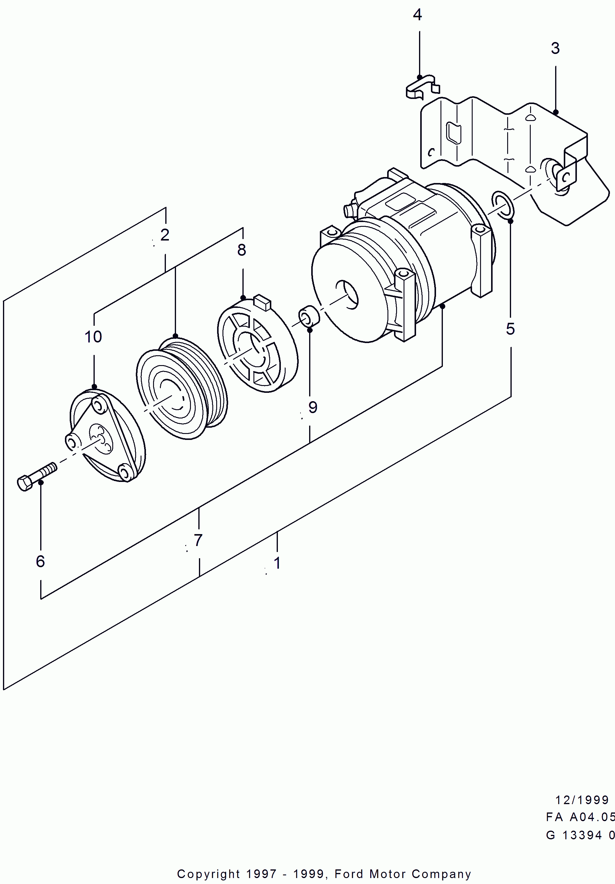 General Motors 1406106 - Компресор, климатизация vvparts.bg