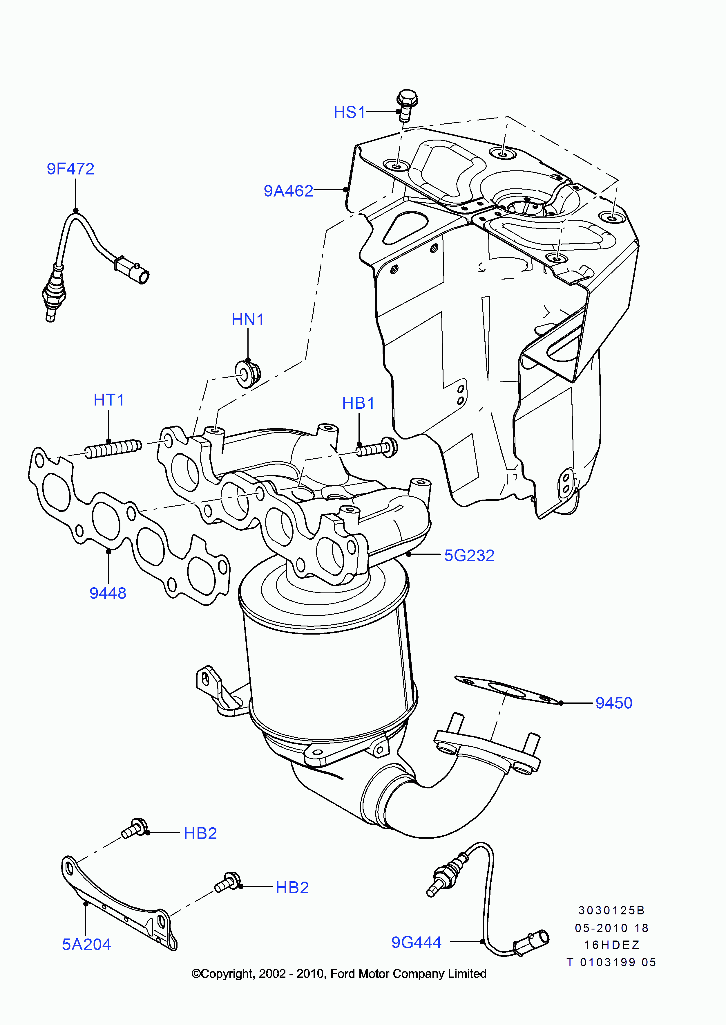 FORD 1 143 514 - Ламбда-сонда vvparts.bg