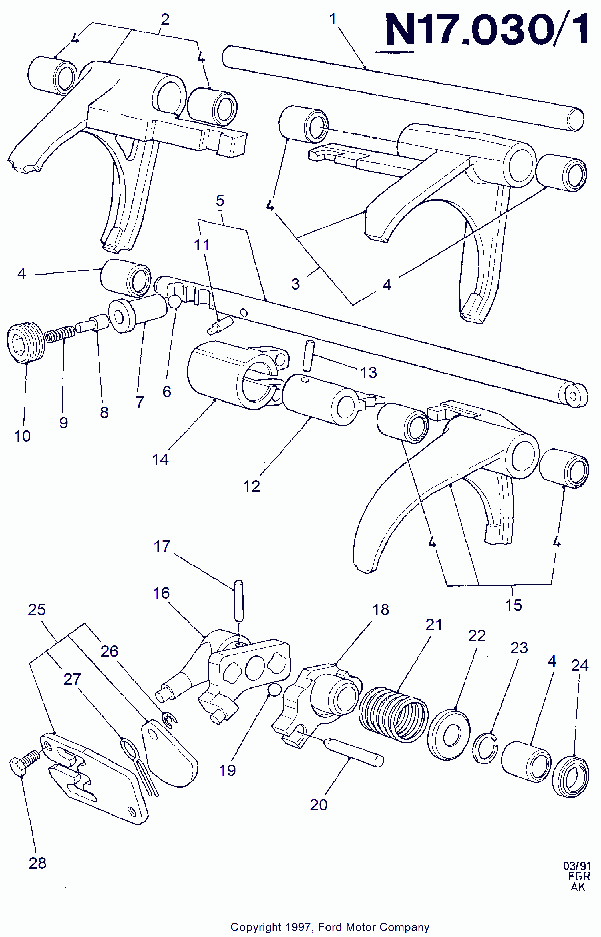 FORD 1336621 - Семеринг, ръчна трансмисия vvparts.bg