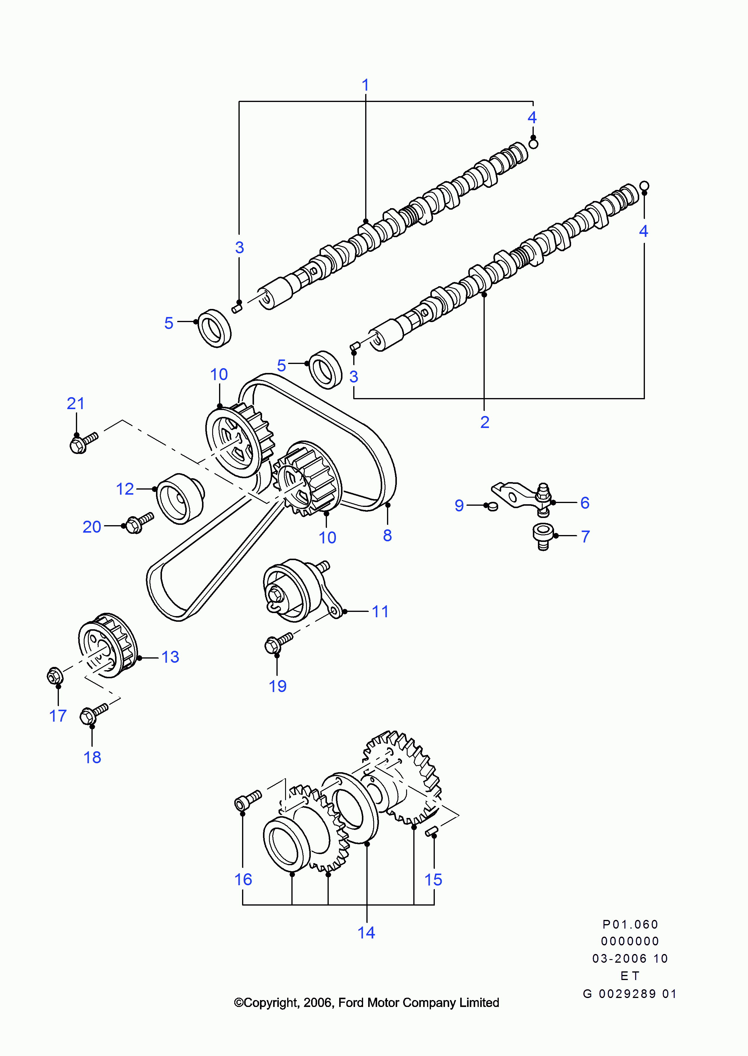 Auto Union 1 449 040 - Ангренажен ремък vvparts.bg