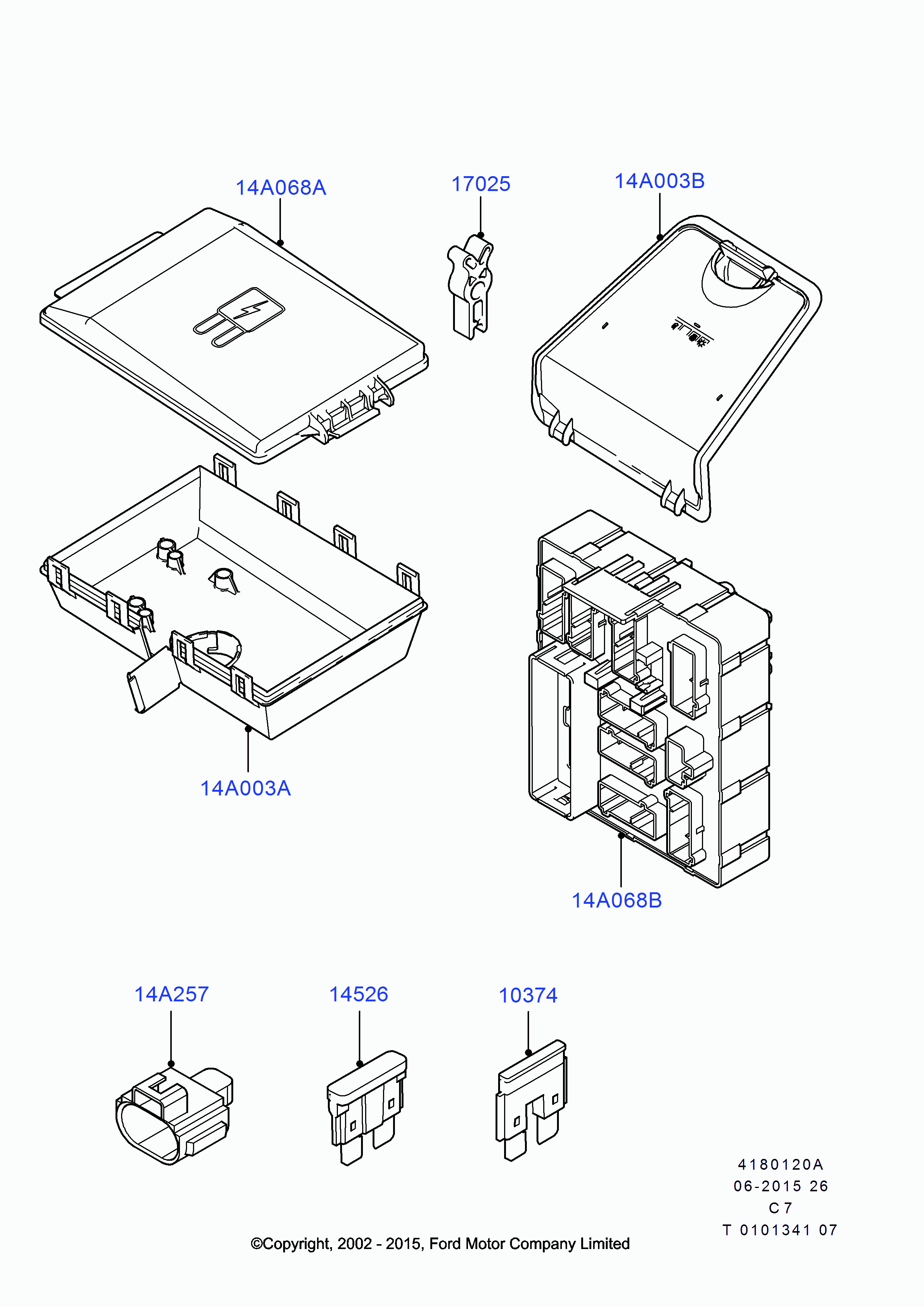 FORD 6191811 - Осигурител (предпазител) vvparts.bg