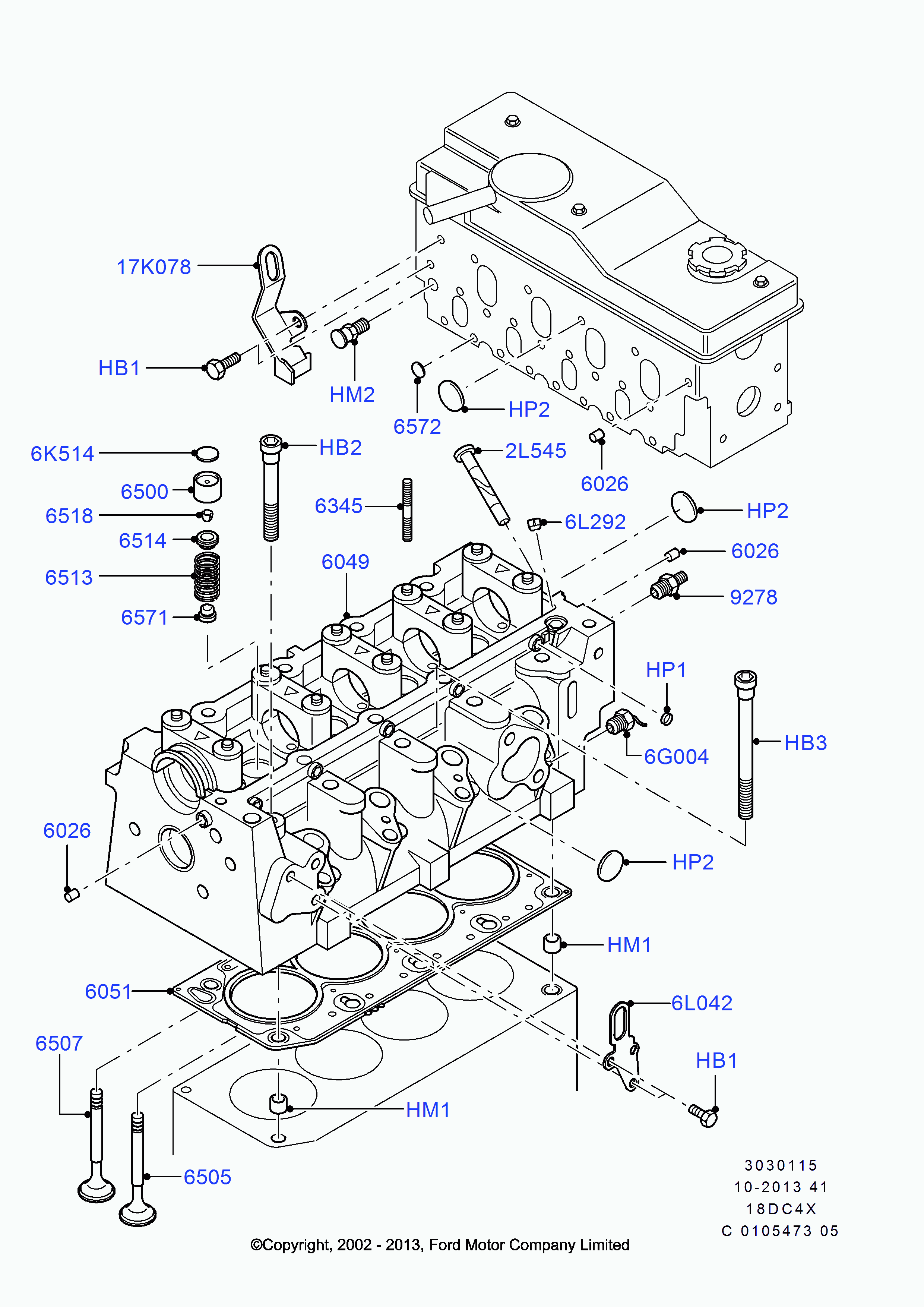 FORD 6 173 595 - Регулираща шайба, хлабина на клапана vvparts.bg