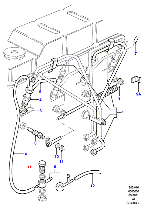 FORD 6140095 - Топлинен дфлектор, инжекционна система vvparts.bg