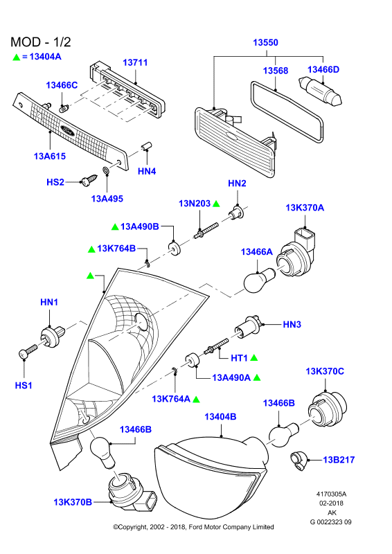 MAHLE 1117252 - Spacer vvparts.bg