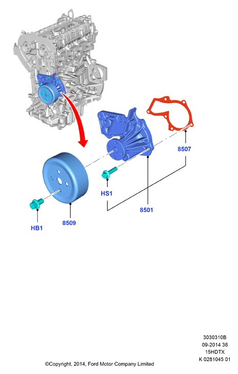 MICROCAR 1935496 - Kit - Water Pump vvparts.bg