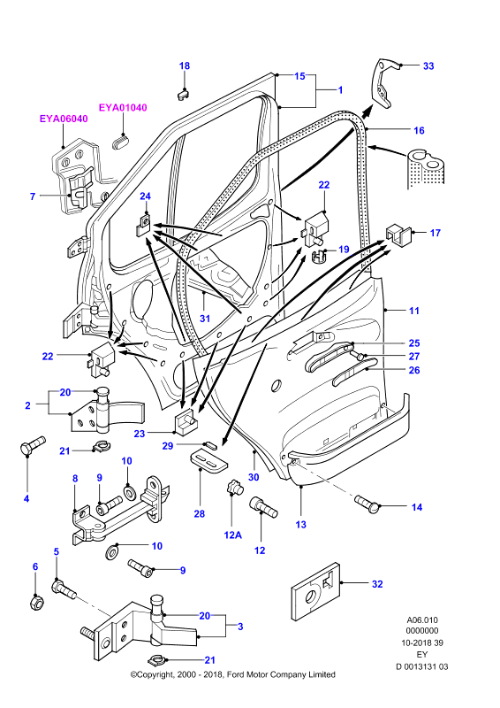 BMW 6 989 111 - Датчик, парктроник vvparts.bg