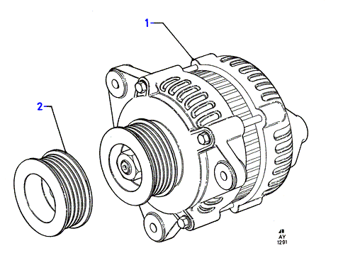 FORD 6 917 885 - Генератор vvparts.bg