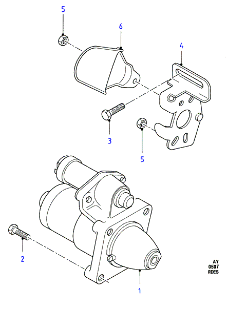 TOYOTA 1478331 - Стартер vvparts.bg