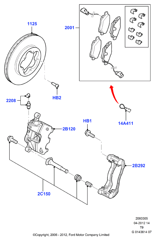 FORD 1382649 - Комплект колесен лагер vvparts.bg