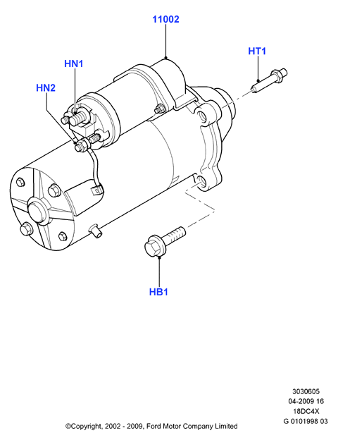 FORD 1477974 - Стартер vvparts.bg