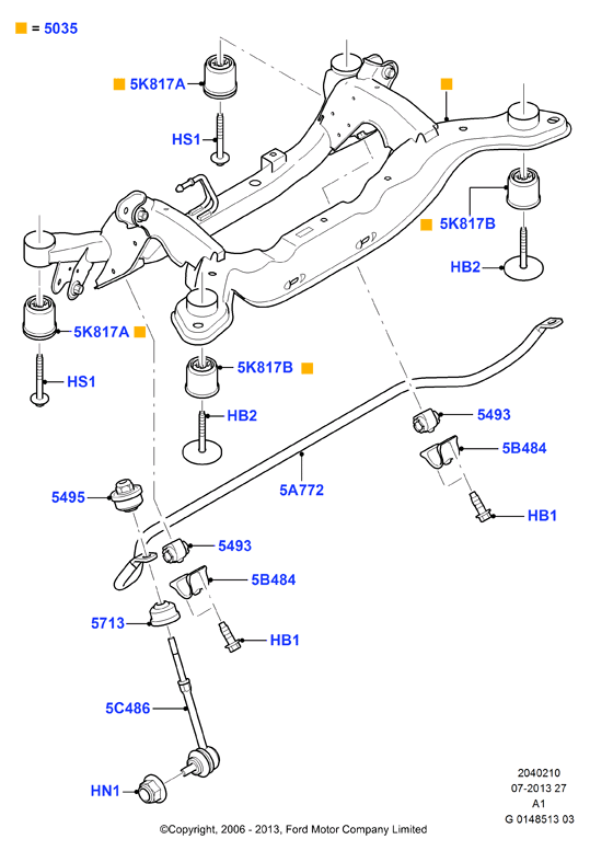 FORD (CHANGAN) 1377349 - Биалета vvparts.bg