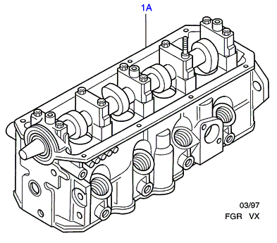 VW 1005262 - Гарнитура, капак на цилиндрова глава vvparts.bg