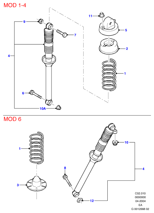 Opel 1302273 - Амортисьор vvparts.bg