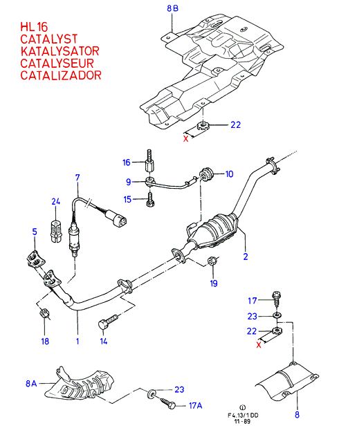 Lancia 6159188 - Уплътнение, изпускателни тръби vvparts.bg