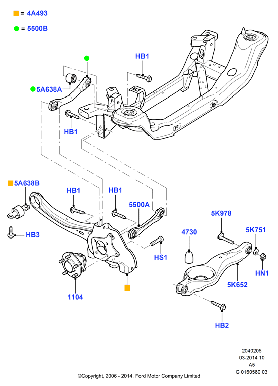 FORD 1506577 - Комплект колесен лагер vvparts.bg