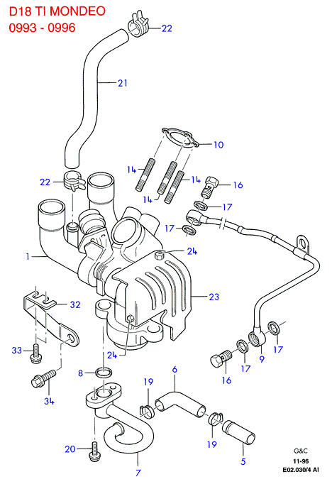 Caterpillar 1003736 - Spacer vvparts.bg