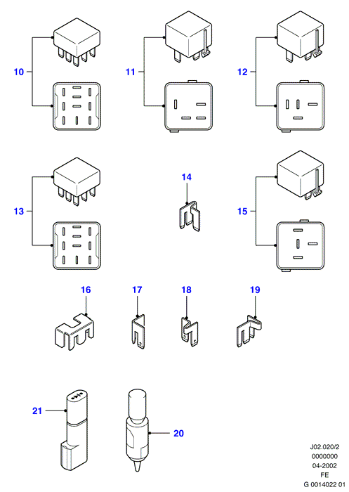 FORD 1660278 - Осигурител (предпазител) vvparts.bg