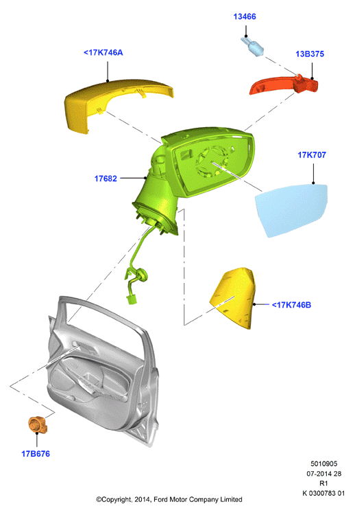 FORD 1806305 - Мигачи vvparts.bg