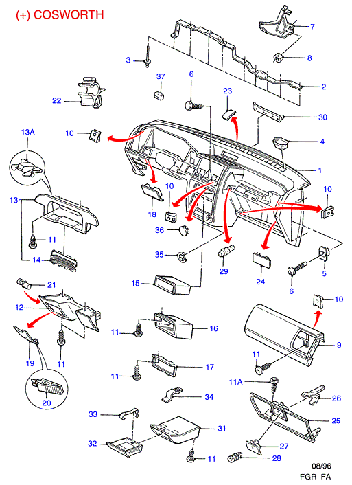 FIAT 1004652 - Въздушен филтър vvparts.bg