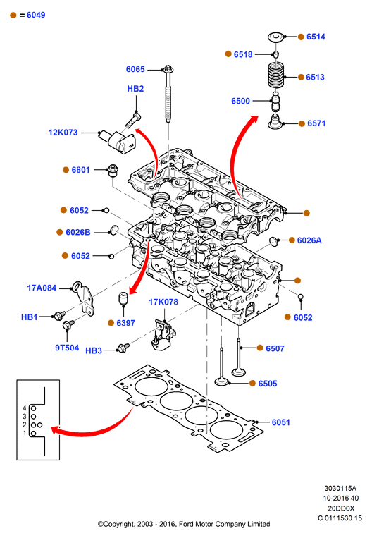 FORD 1837835 - Датчик, положение на разпределителния вал vvparts.bg