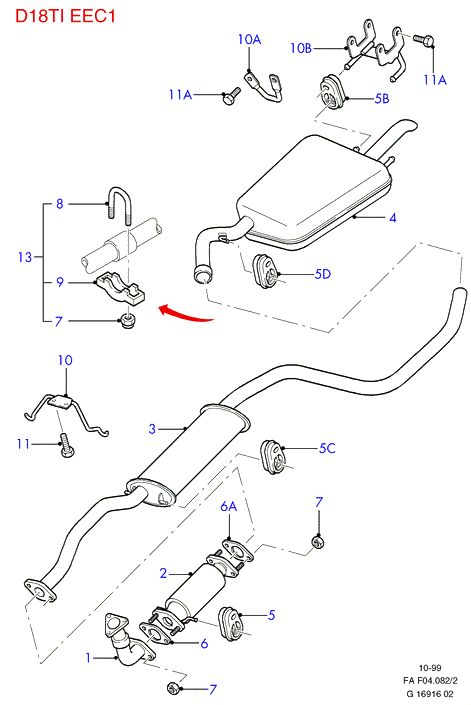 Land Rover 1096830 - Крайно гърне vvparts.bg