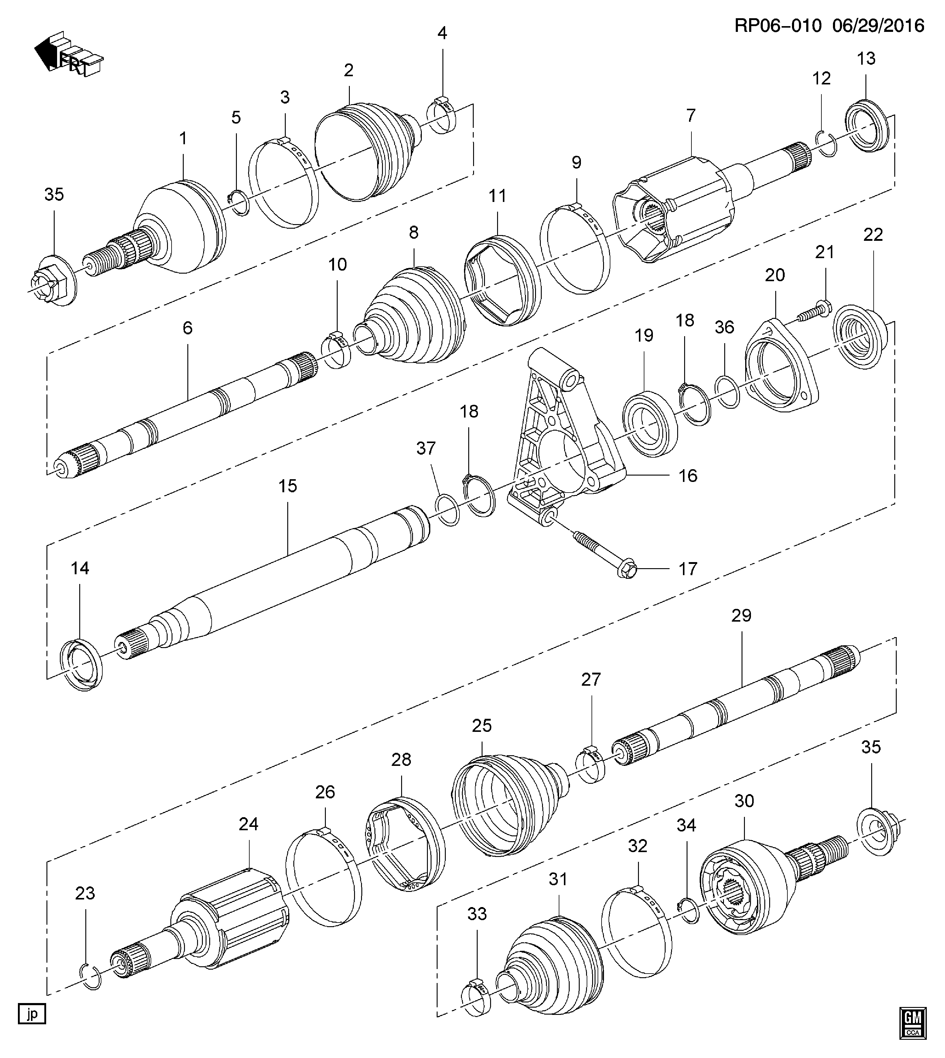 Chevrolet 13217120 - Комплект колесен лагер vvparts.bg