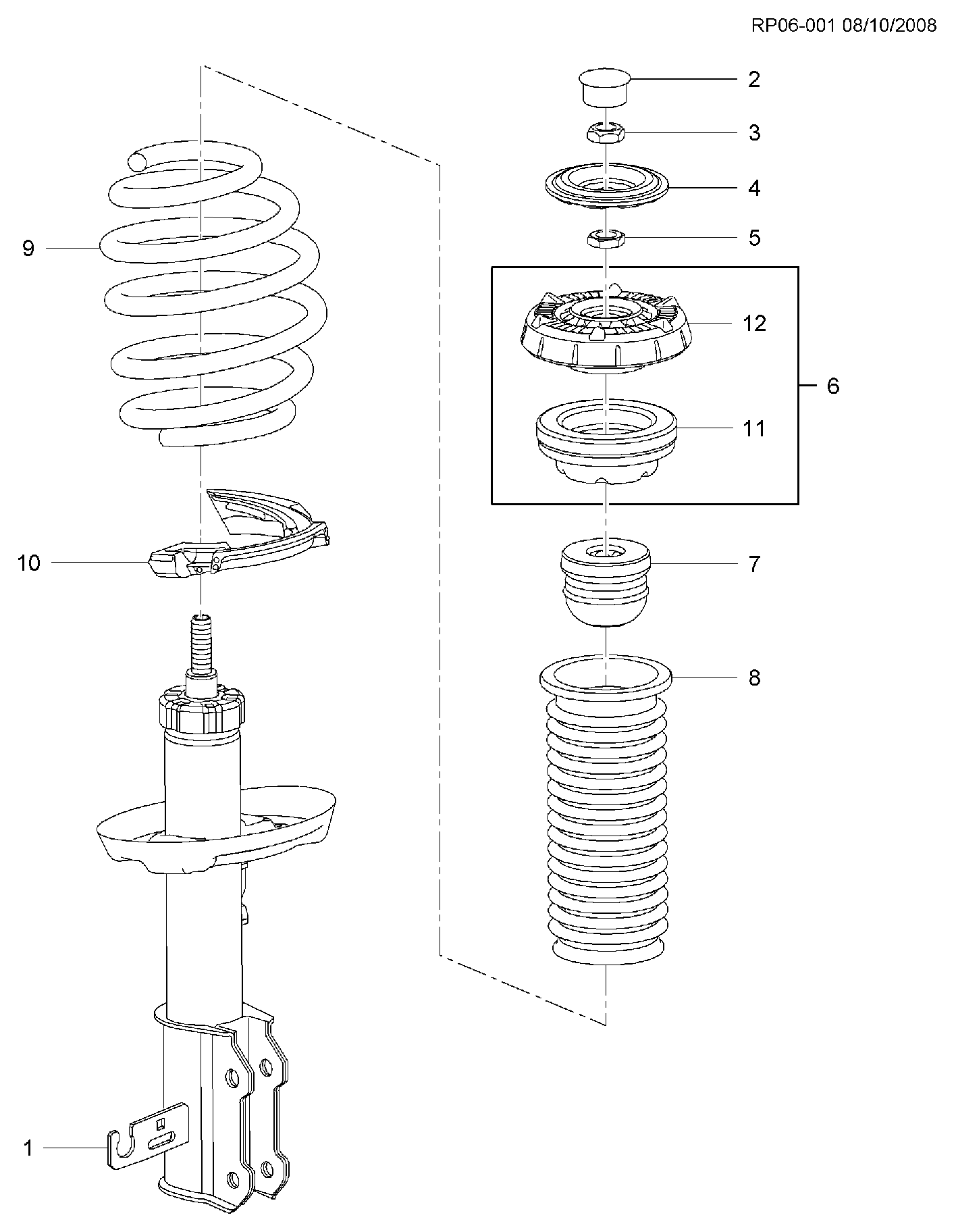 Opel 13256850 - Ударен тампон, окачване (ресьори) vvparts.bg