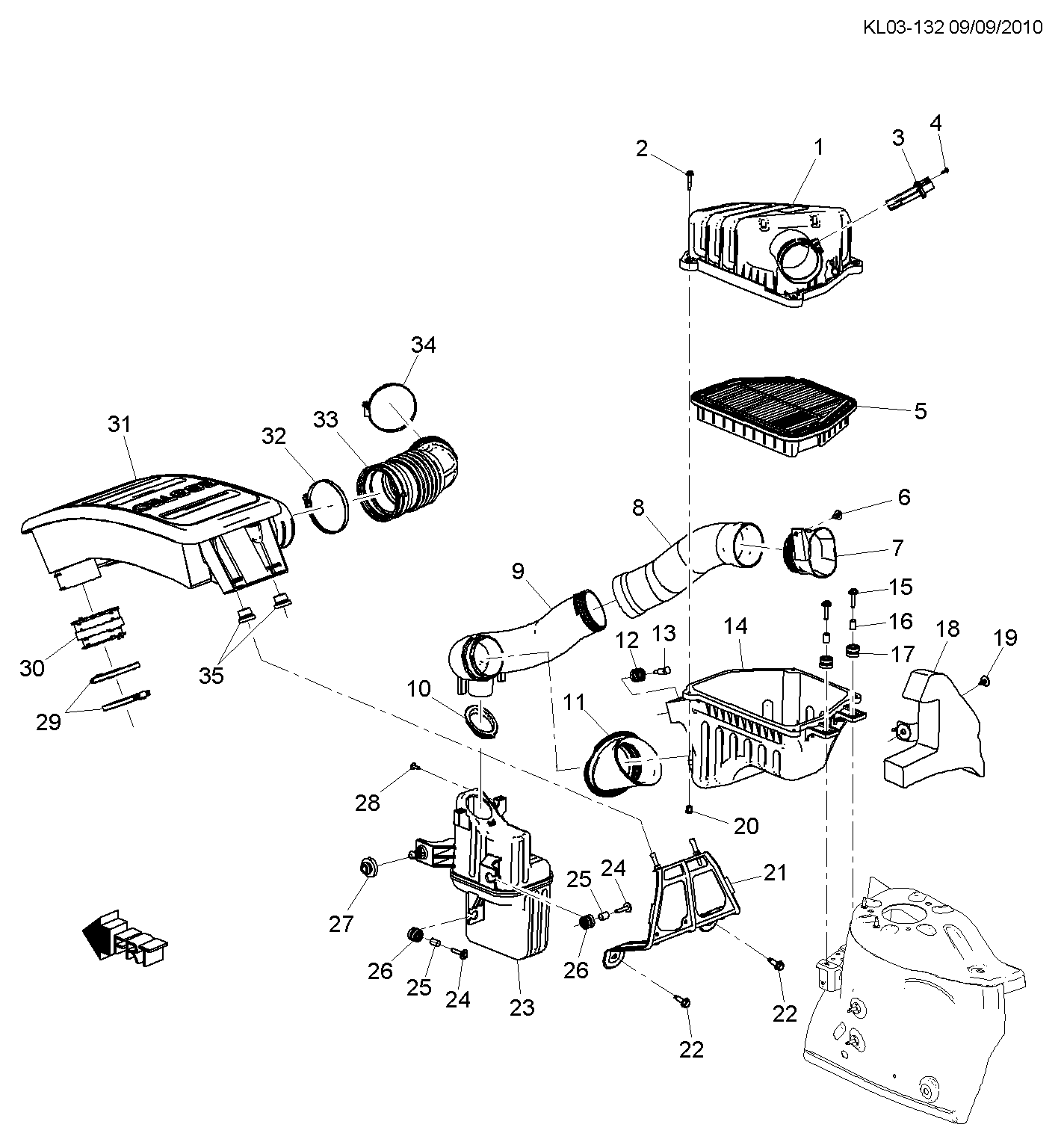 Berliet 22745823 - Въздушен филтър vvparts.bg