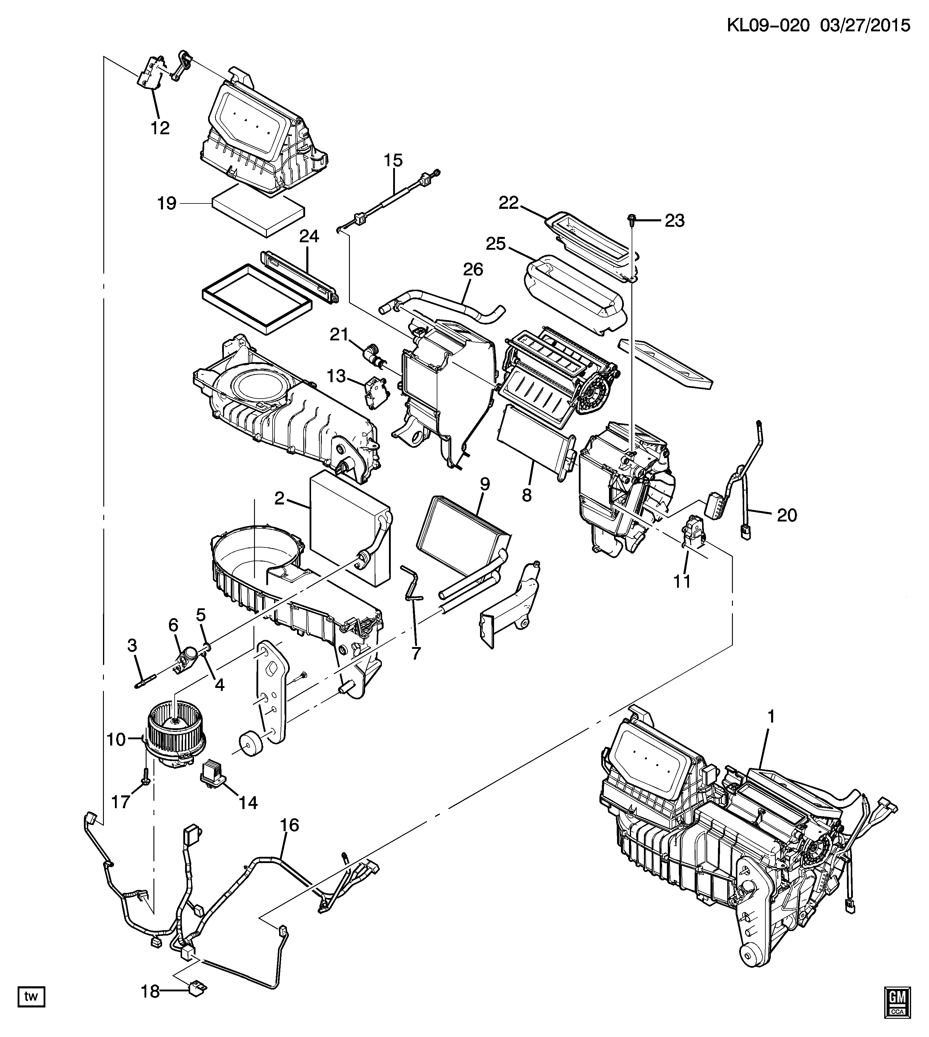 Chevrolet 22753212 - Филтър купе (поленов филтър) vvparts.bg