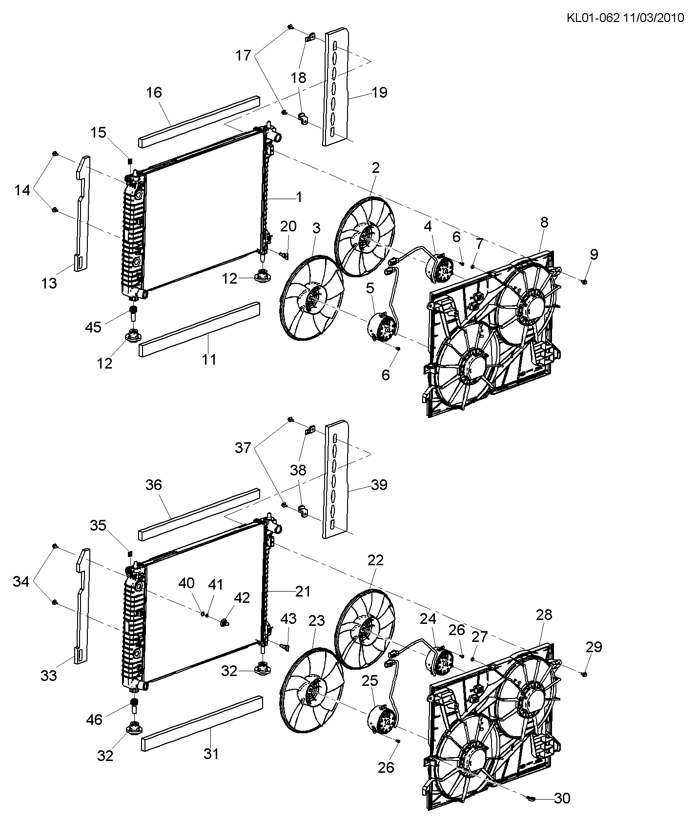 Opel 20777042 - Радиатор, охлаждане на двигателя vvparts.bg