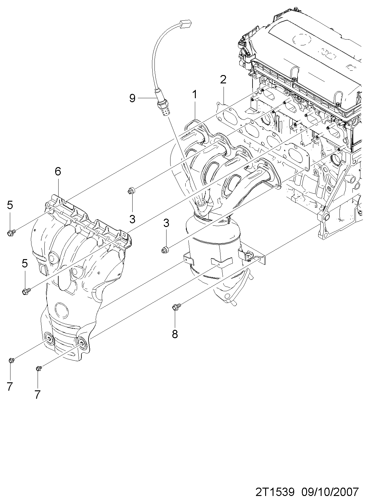 DAEWOO 96951465 - Ламбда-сонда vvparts.bg