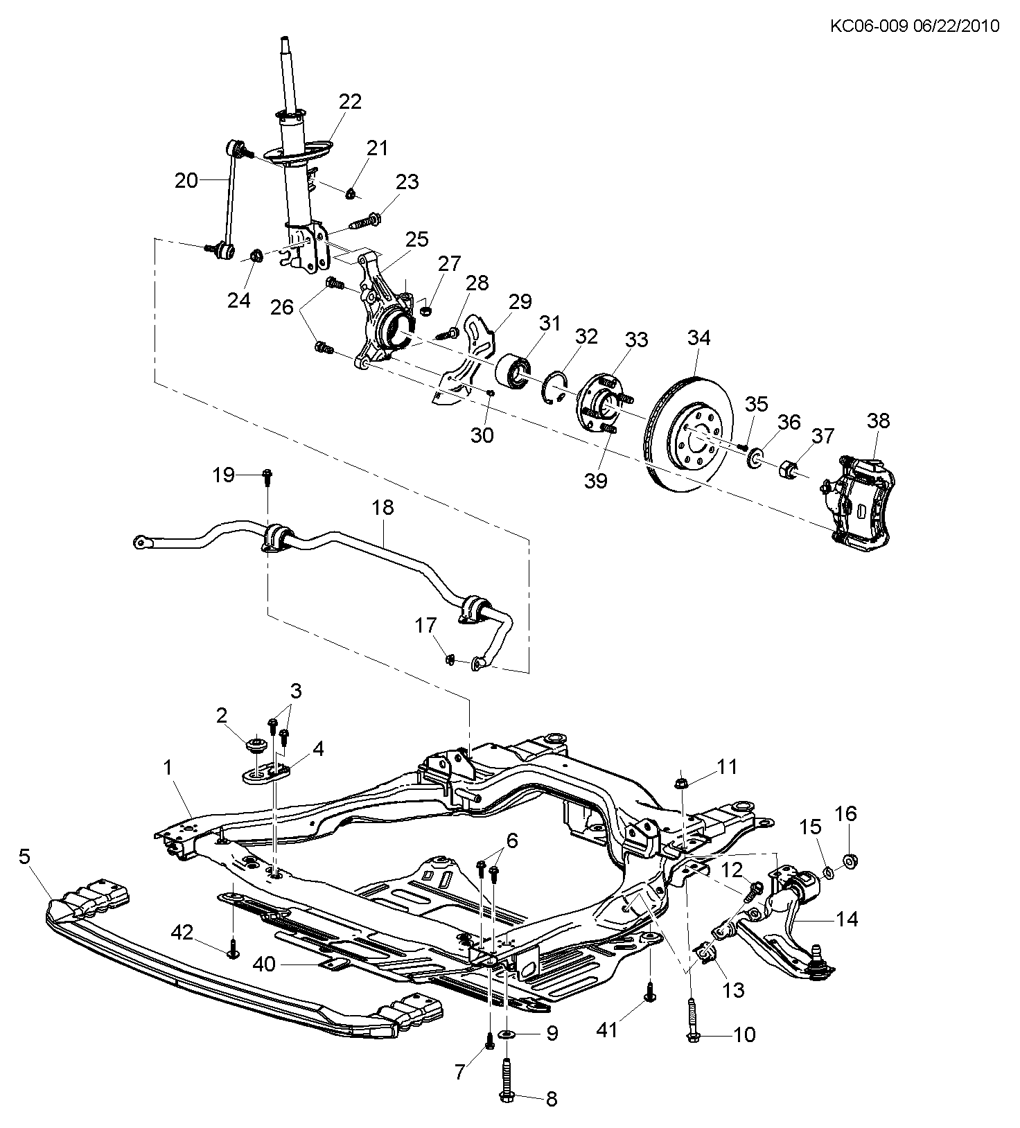 General Motors 94515437 - Комплект колесен лагер vvparts.bg