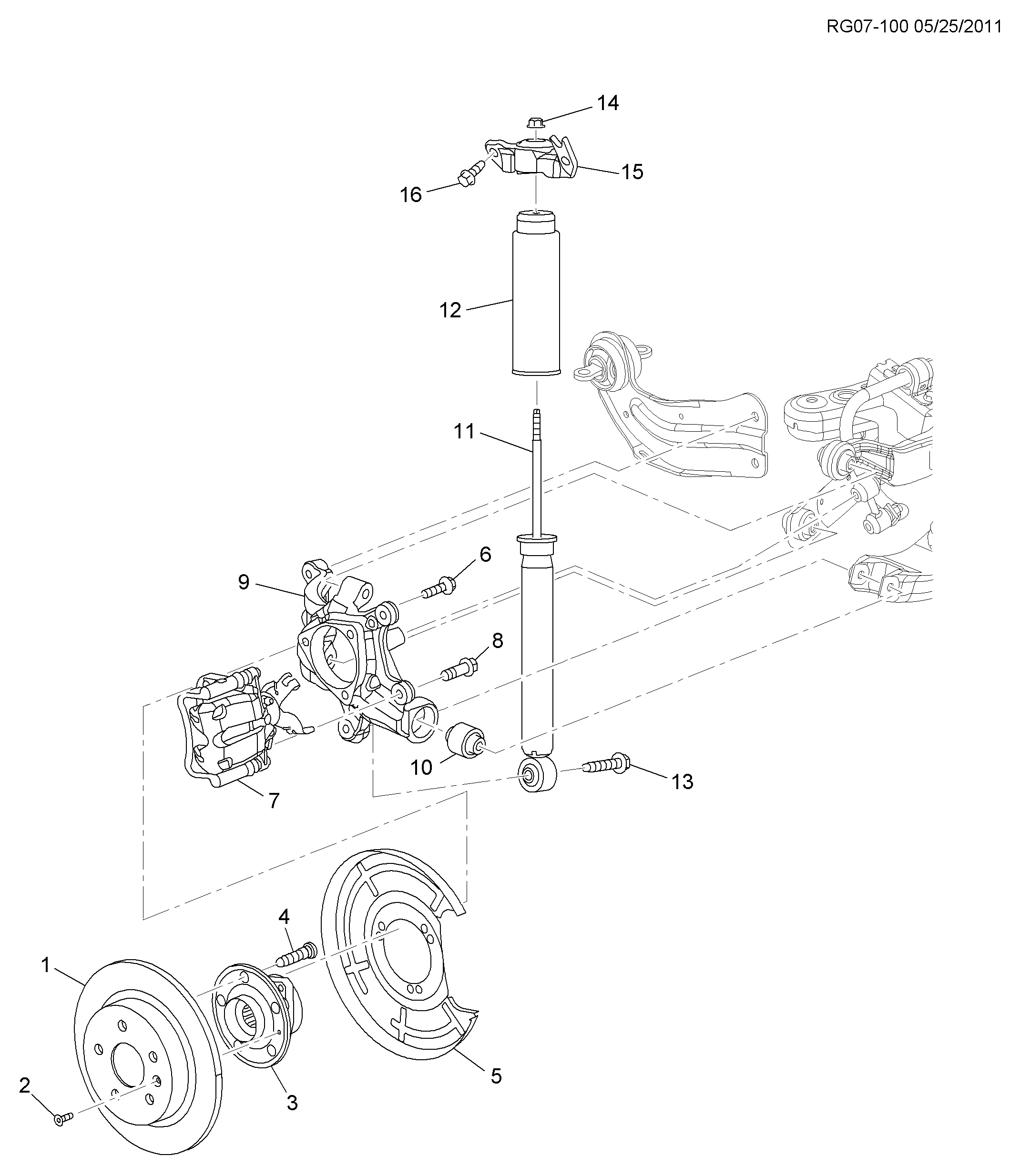 ISUZU 13501313 - Спирачен диск vvparts.bg