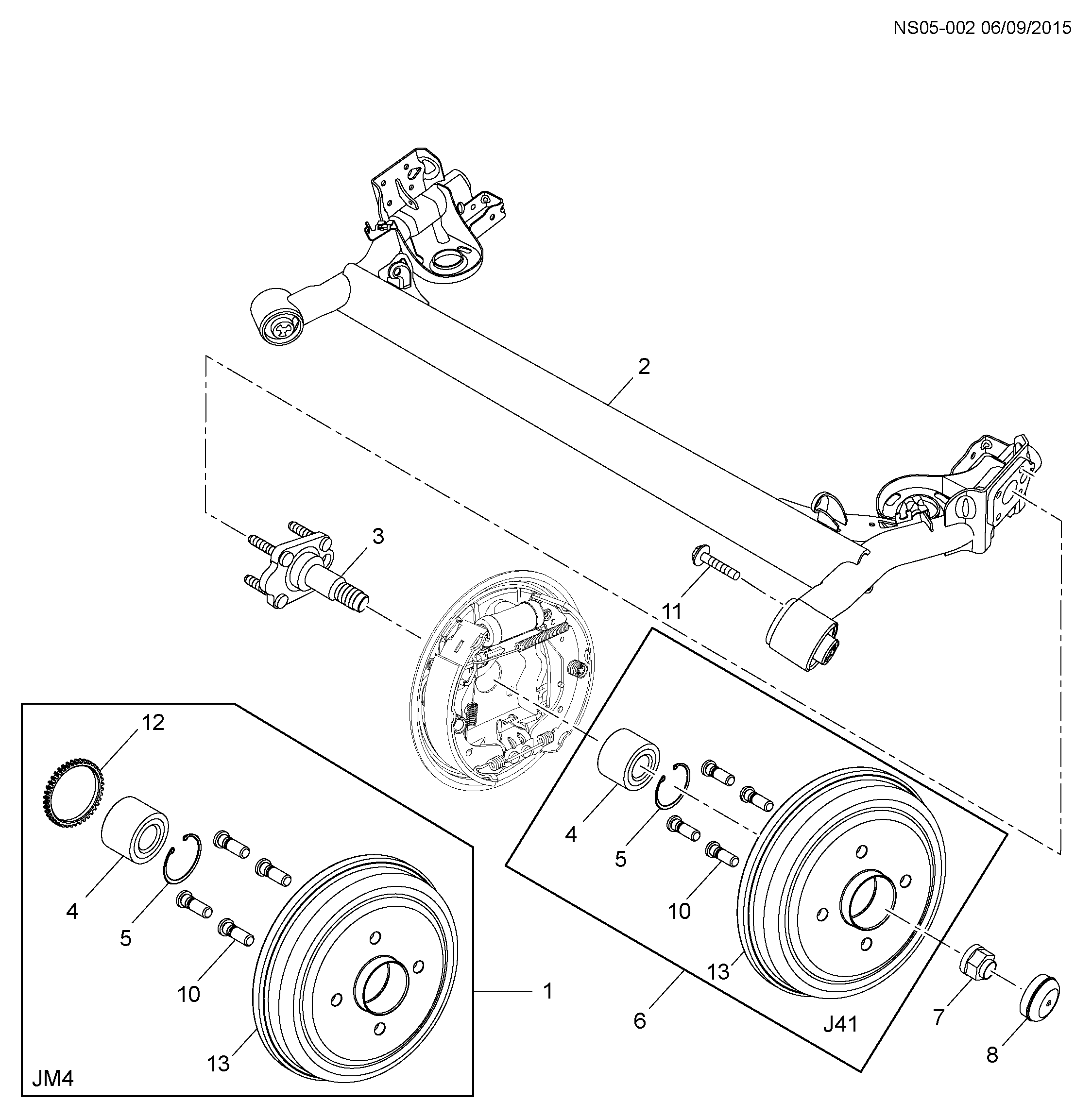 Buessing 94535214 - Комплект колесен лагер vvparts.bg