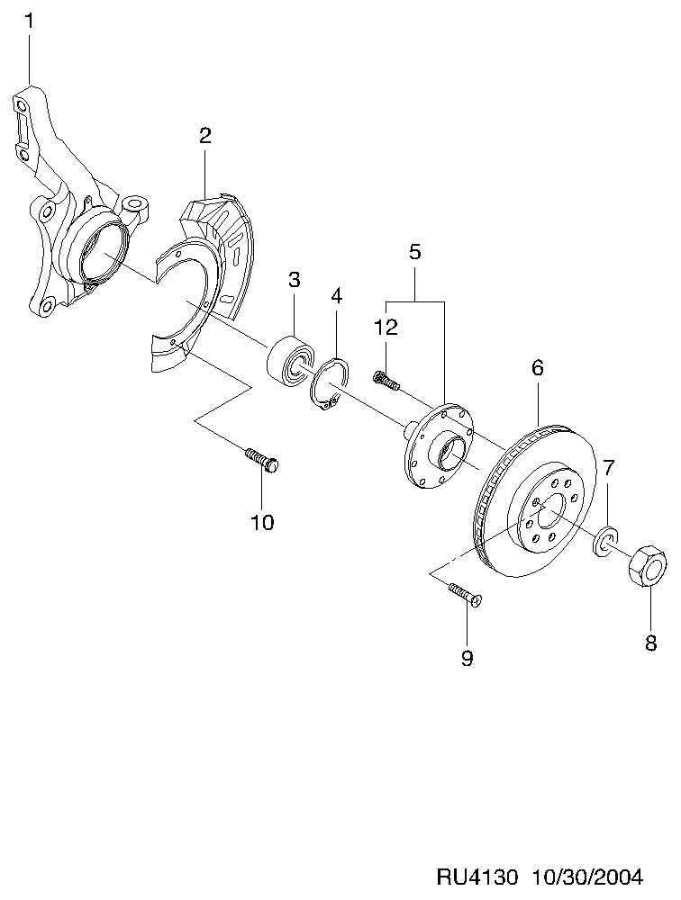 GMC 96328338 - Спирачен диск vvparts.bg