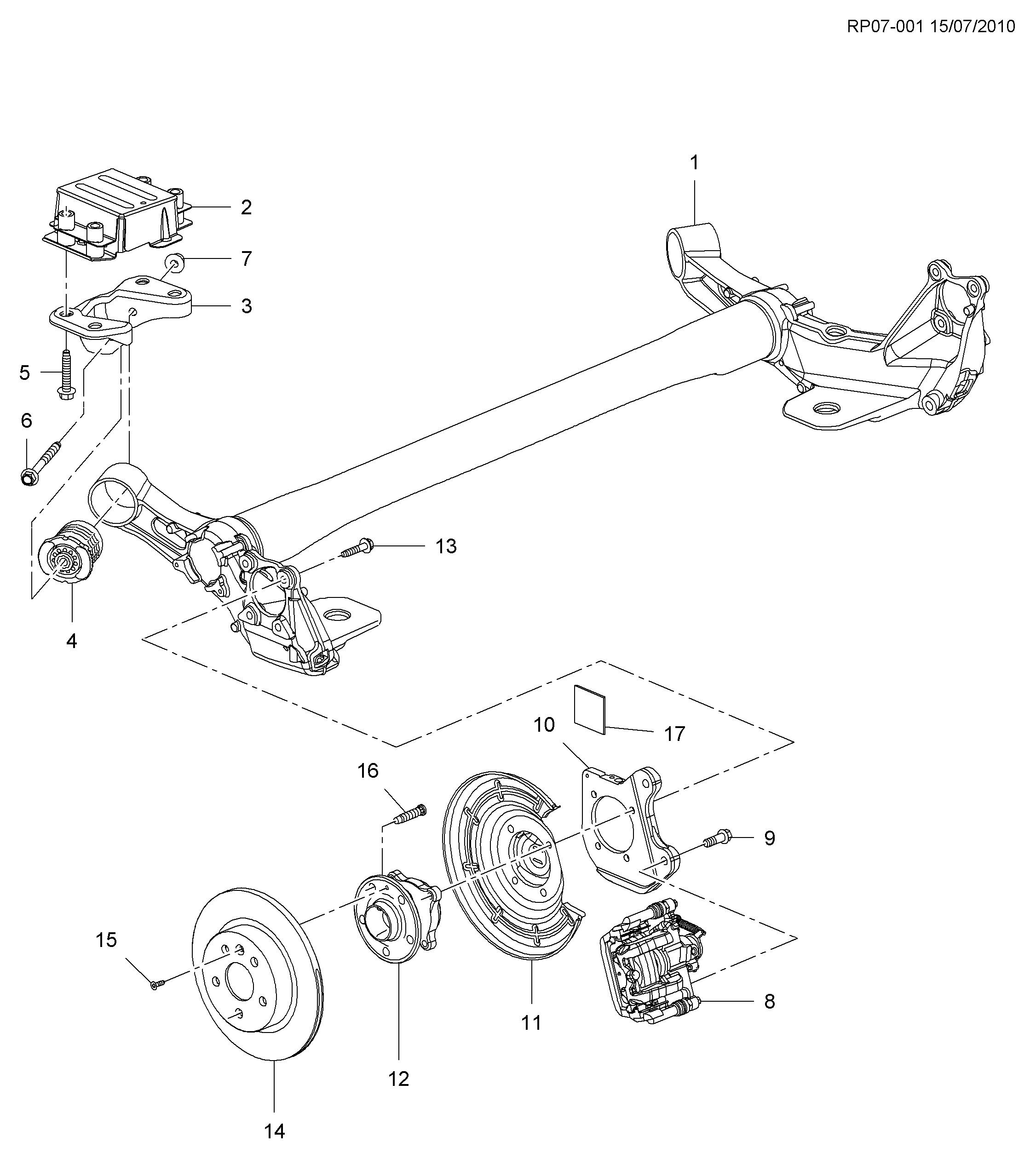 ISUZU 13502136 - Спирачен диск vvparts.bg