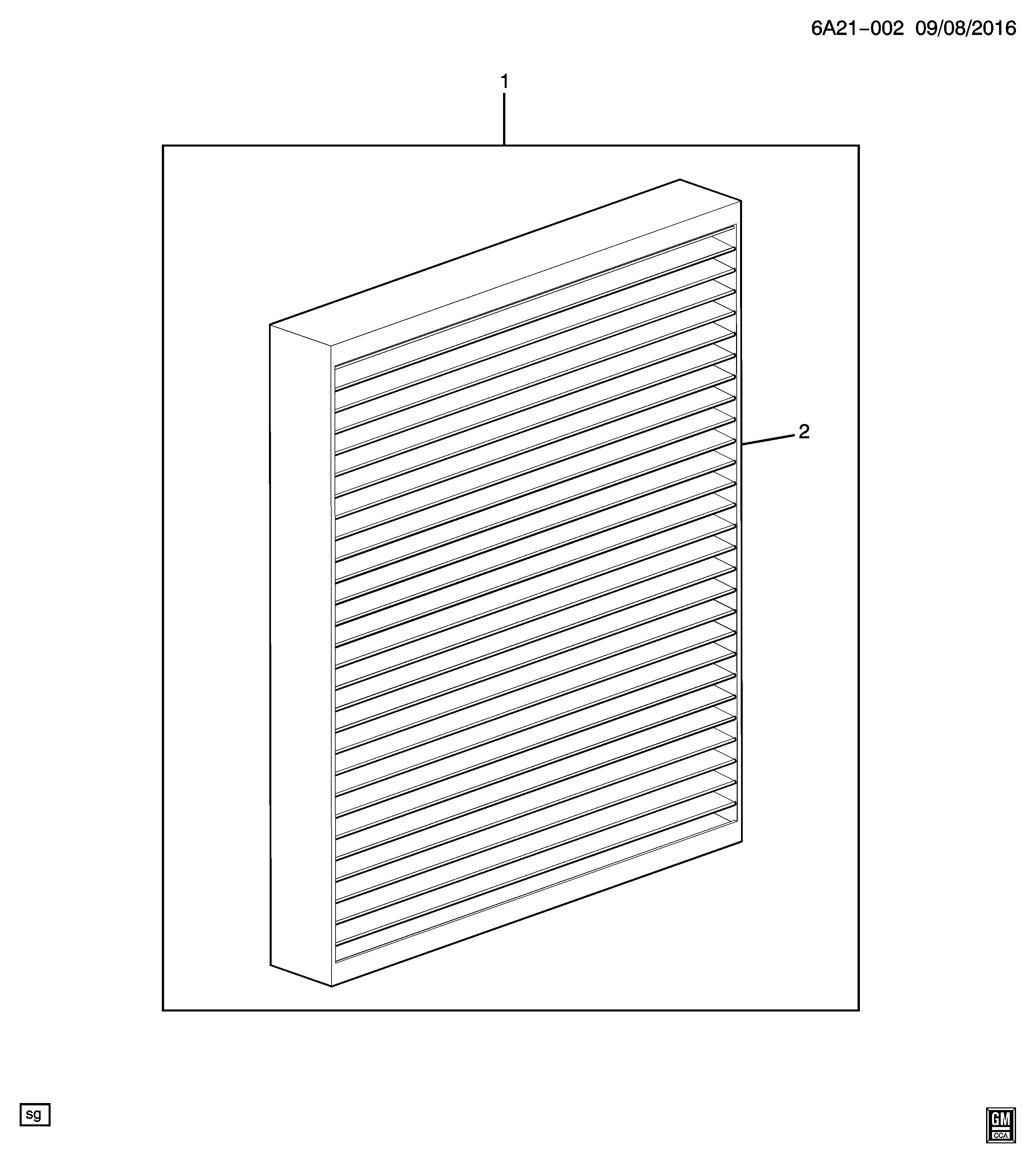 General Motors 13356914 - Филтър купе (поленов филтър) vvparts.bg